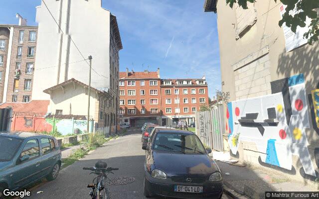 Façade : rue Auguste Pioline, Ivry-sur-Seine